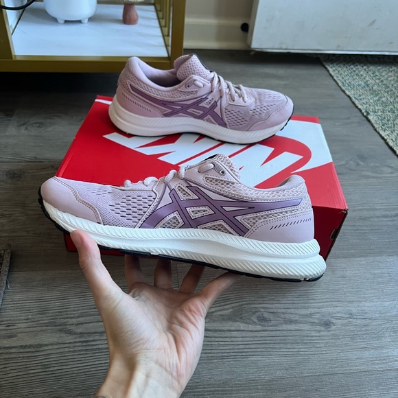 ASICS Women’s Gel Contend 7 ‘Barely Rose’ 1012A911 - Picture 4 of 6